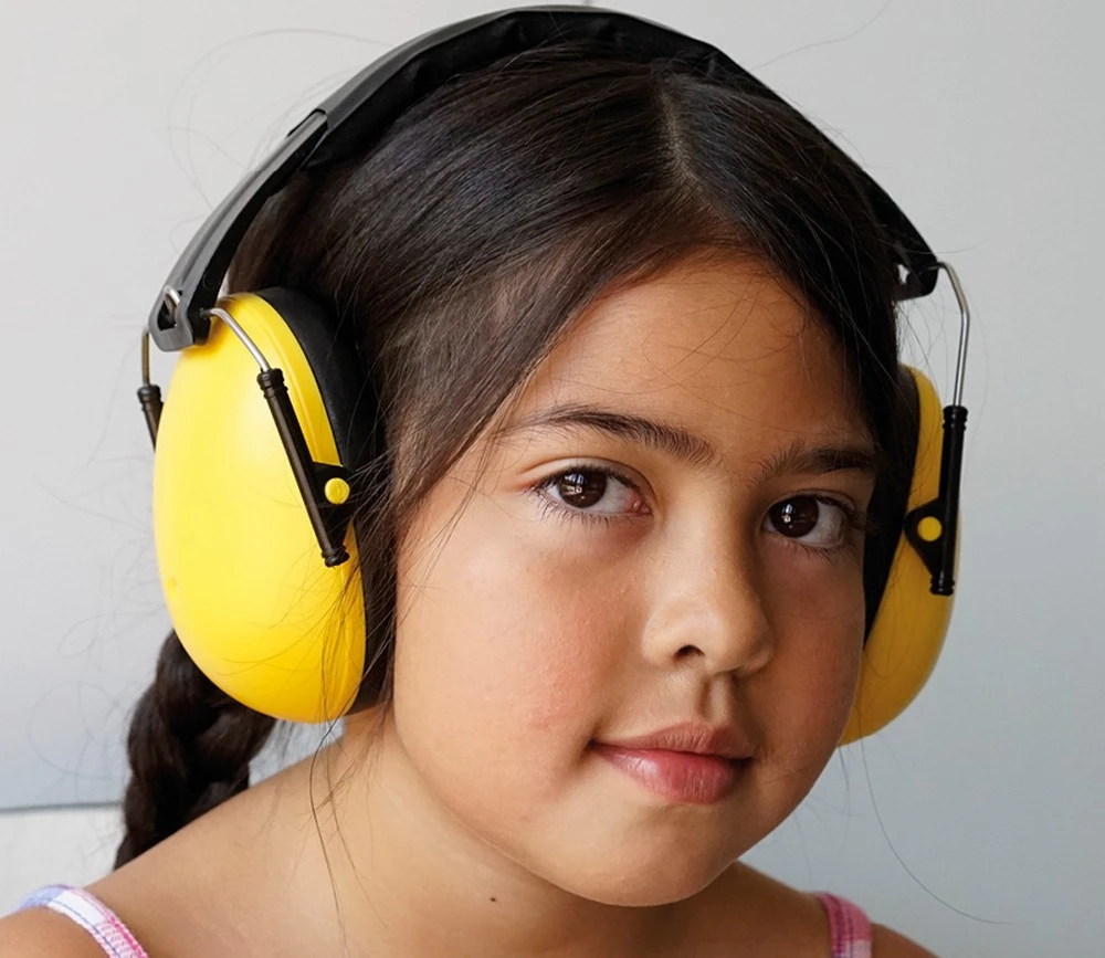 Casque Antibruit Jaune Enfant - Protection Pour Les Oreilles – Image 2