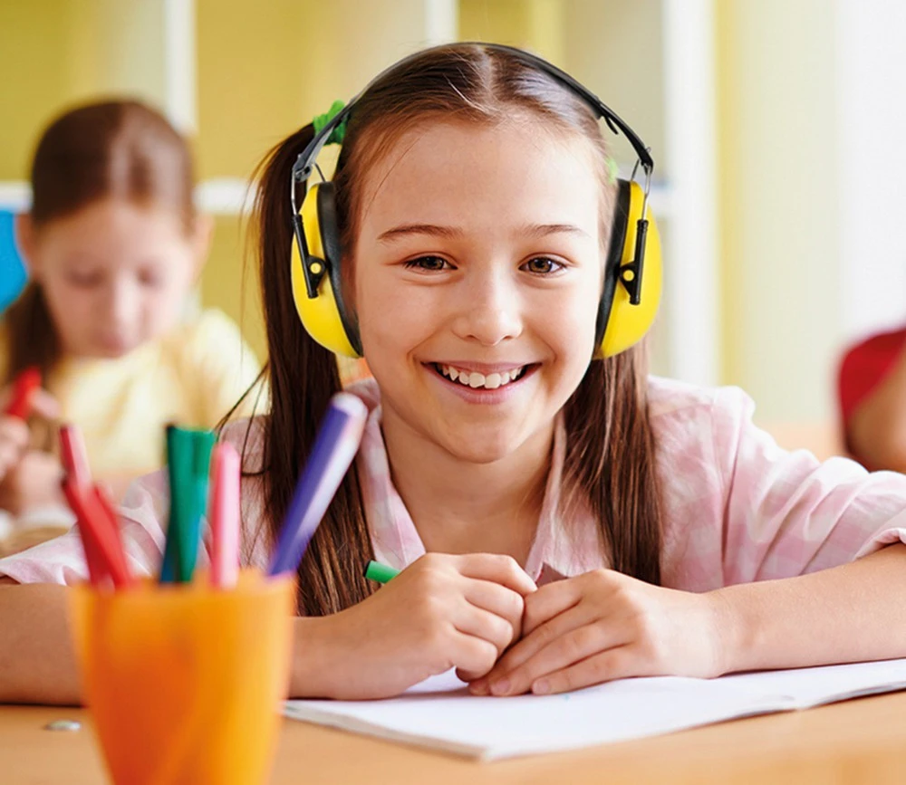 Casque Antibruit Jaune Enfant - Protection Pour Les Oreilles – Image 6