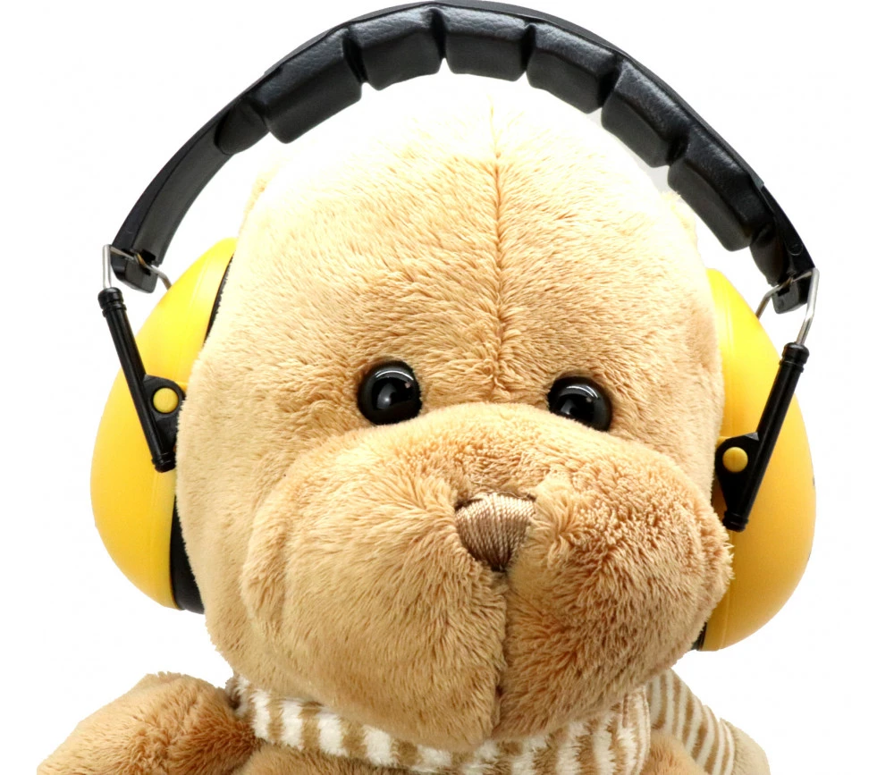 Casque Antibruit Jaune Enfant - Protection Pour Les Oreilles