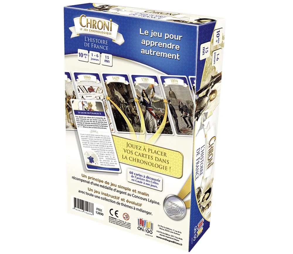 Chroni Jeu L'Histoire De France - Histoire Et Culture Générale – Image 2