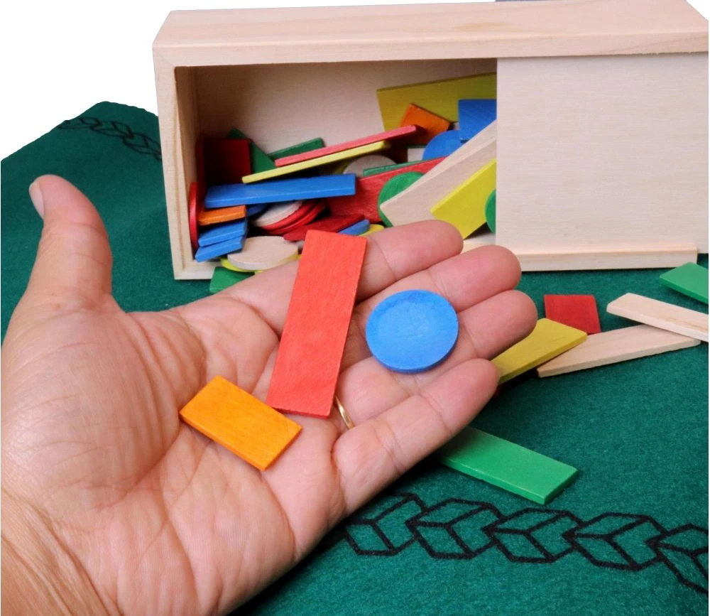 Coffret 100 Jetons Pour Tarot, Nain Jaune, Mise – Image 2