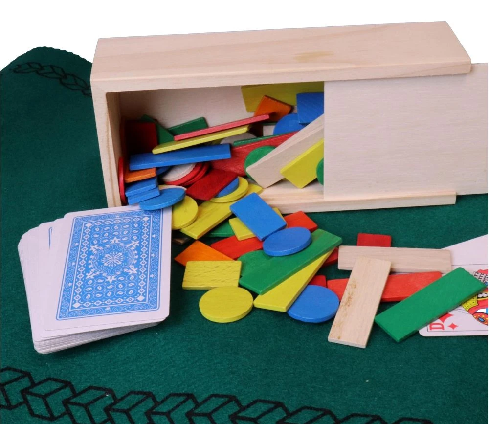 Coffret 100 Jetons Pour Tarot, Nain Jaune, Mise – Image 3