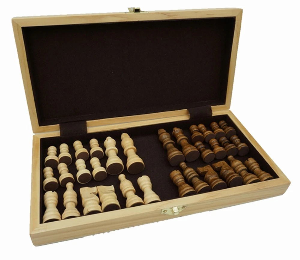 Coffret Pliant Jeu échec 28 Cm : Plateau+32 Pièces – Image 6