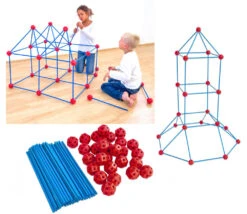 Constructions Géantes - Jeu Assemblage Boules Et Tiges à Emboîter