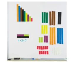 Cuisenaire Magnétique - 64 Réglettes Géantes Aimantées