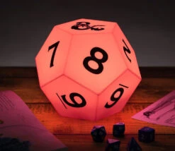 Dé 12 Faces Lumineux - 12 Cm