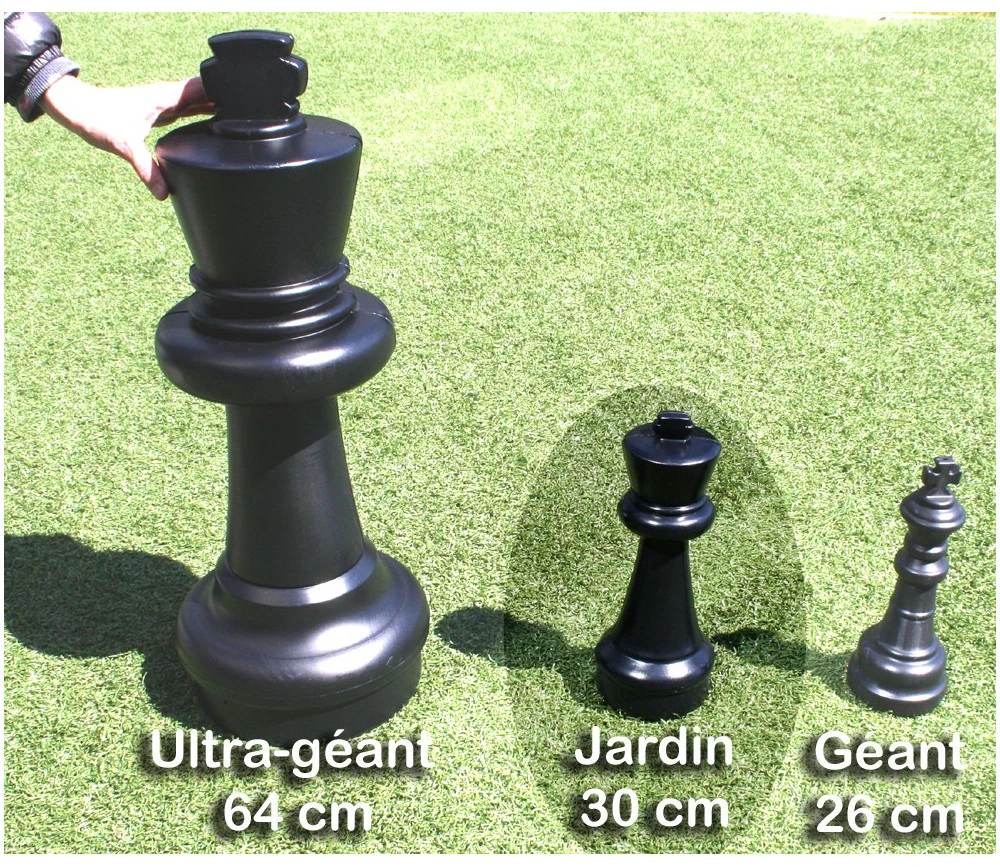 32 Pions échecs Géants Jardin 30 Cm De Haut – Image 8