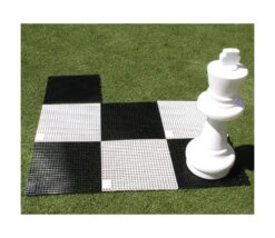 Echiquier Géant XXL Case 36 Cm Plateau échecs Ou Dame 2m80