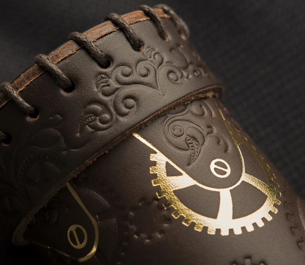 Gobelet Lancer Dés En Cuir Steampunk – Image 2