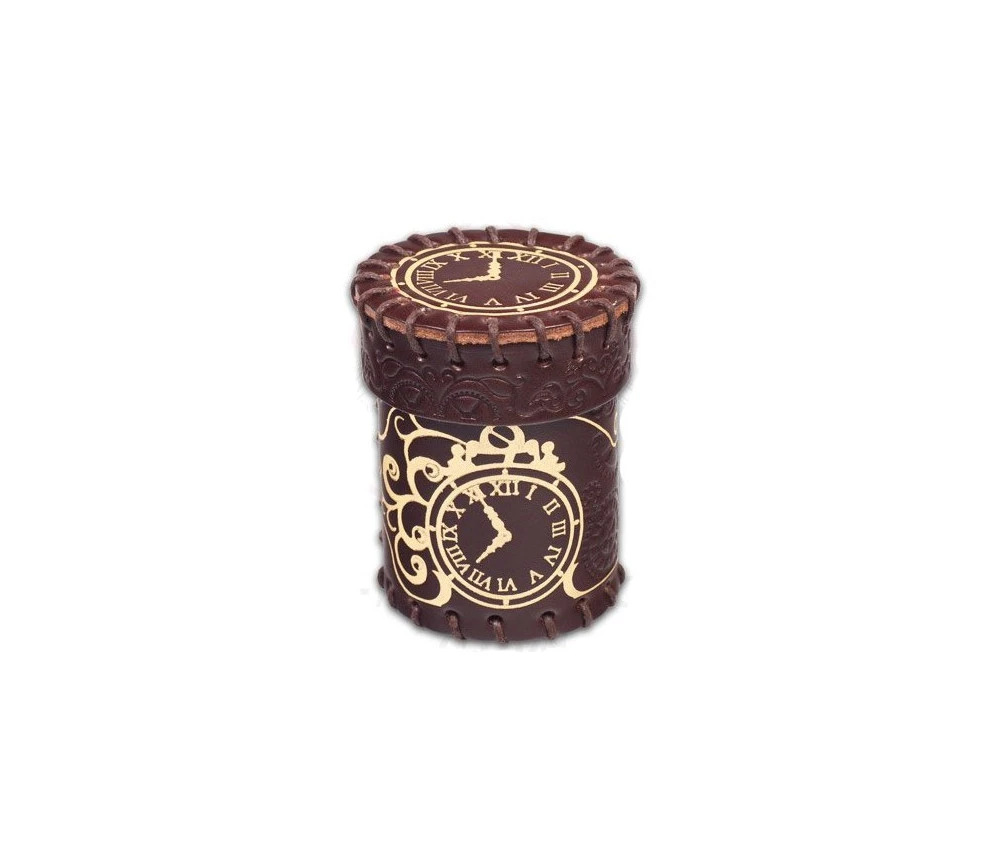 Gobelet Lancer Dés En Cuir Steampunk