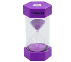 Grand Sablier Super Lisible 15 Minutes - VIOLET - 16 Cm MAXI