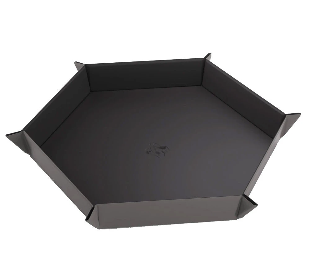 Grande Piste De Dés Hexagonale Magnétique 27 X 27 Cm