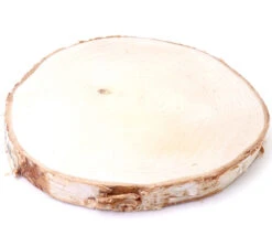 Rondelle Géante En Bois Brut Avec écorce - Entre 18 Et 22 Cm