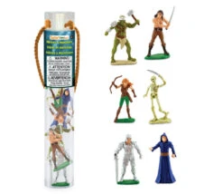 Héros Et Monstres : 6 Figurines De Jeu Environ 6 Cm