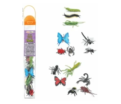 Insectes 5/6 Cm : 14 Figurines Dans Un Tube