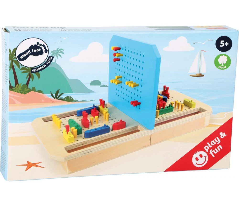 Jeu Bataille Navale En Bois – Image 2