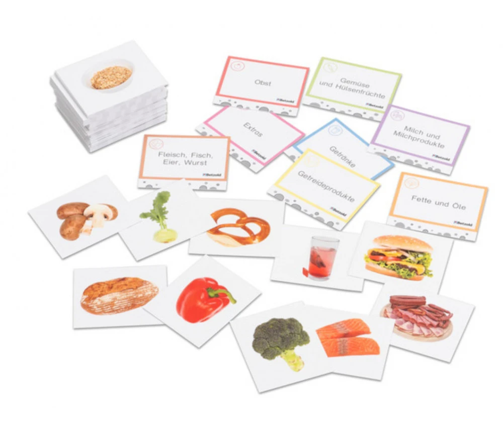 Jeu De 104 Cartes Photos Aliments - Découverte, Tri, Groupe – Image 2