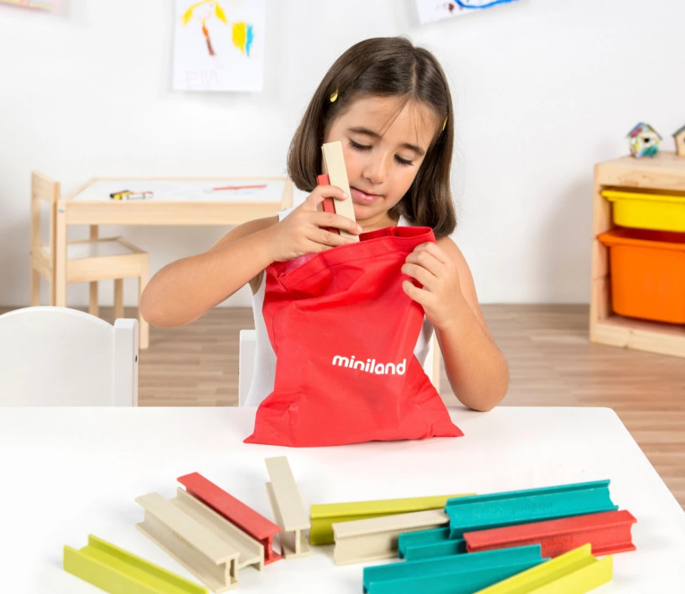 Jeu De Poutres Emboitables En Bois écologique - Construction – Image 7