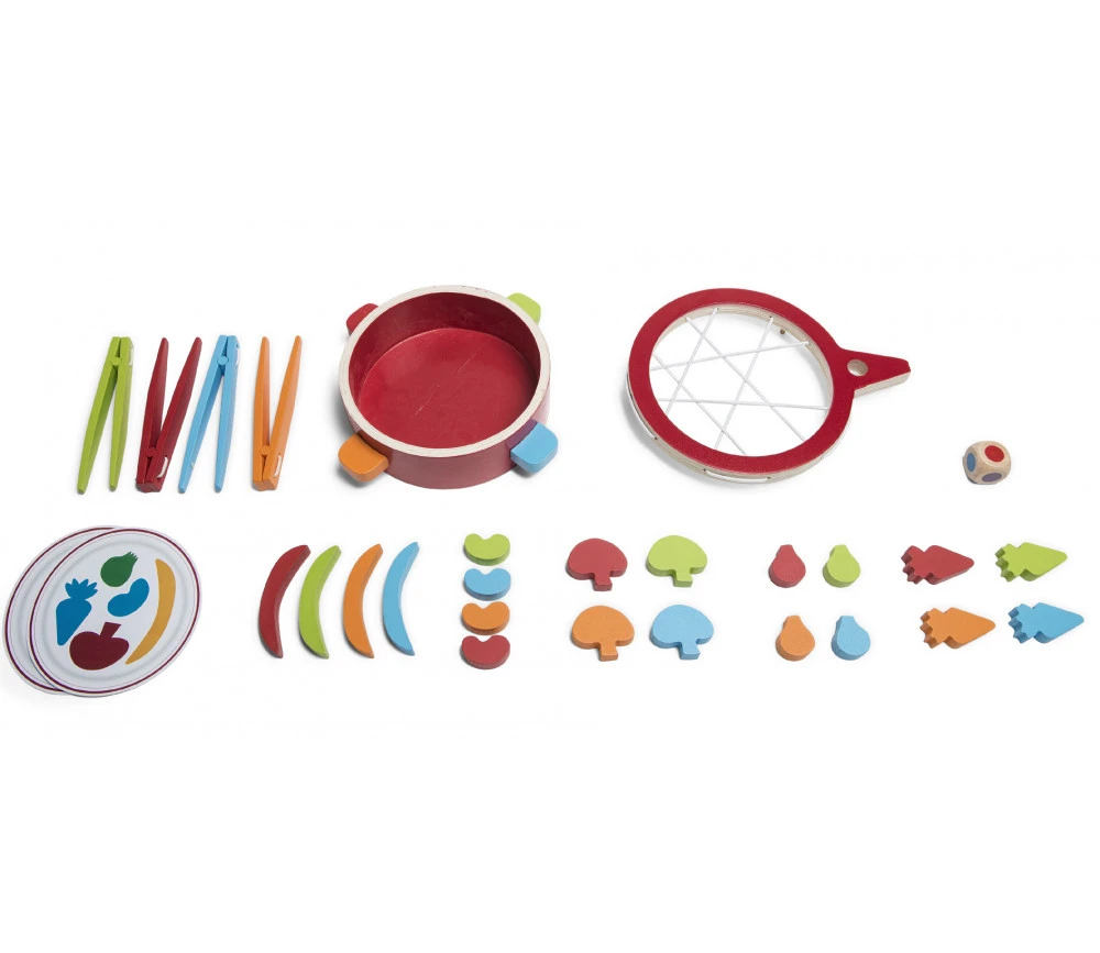 Jeu En Bois Veggie - Wok Motricité Fine – Image 7