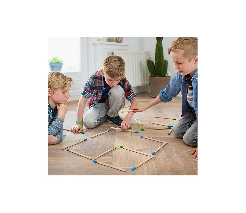 Défis Logiques : Jeu Des Grandes Baguettes En Bois – Image 2