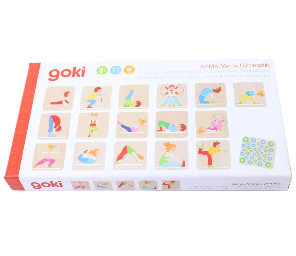 Jeu Mémo En Bois - La Gymnastique – Image 5