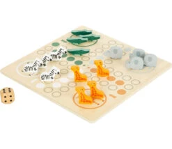 Jeu Petits Chevaux En Bois Version Safari