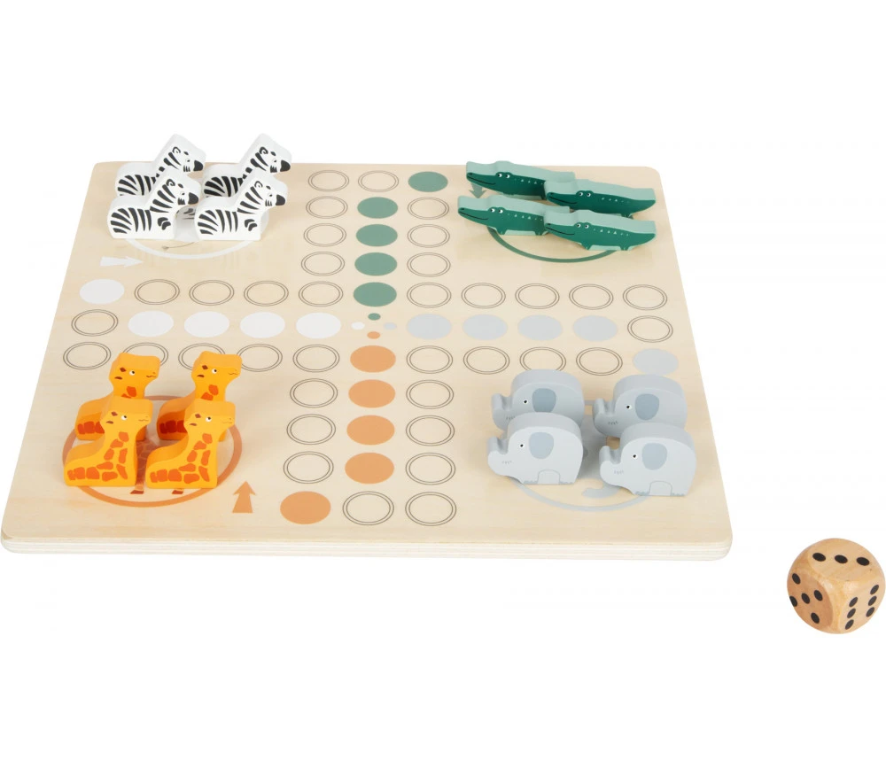 Jeu Petits Chevaux En Bois Version Safari – Image 6