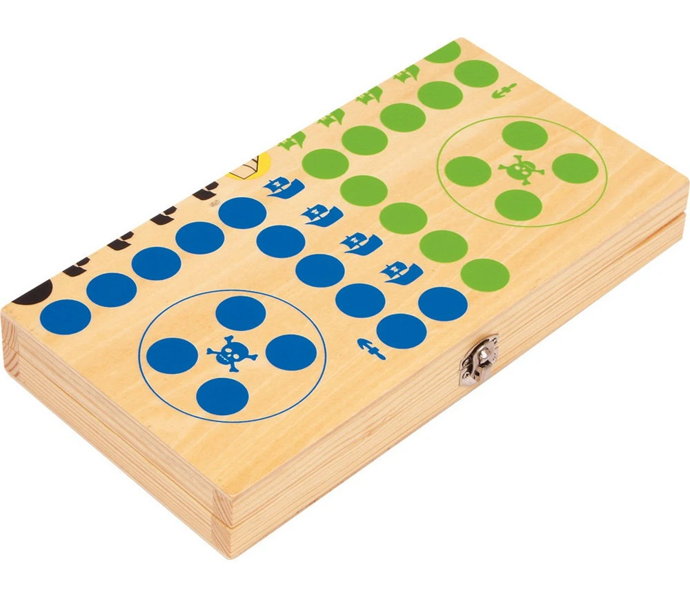 Jeu Petits Chevaux - Ludo Pirate En Bois – Image 3