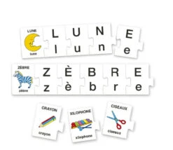 Jeu Puzzle Cherche Les Lettres - Découverte De L'alphabet