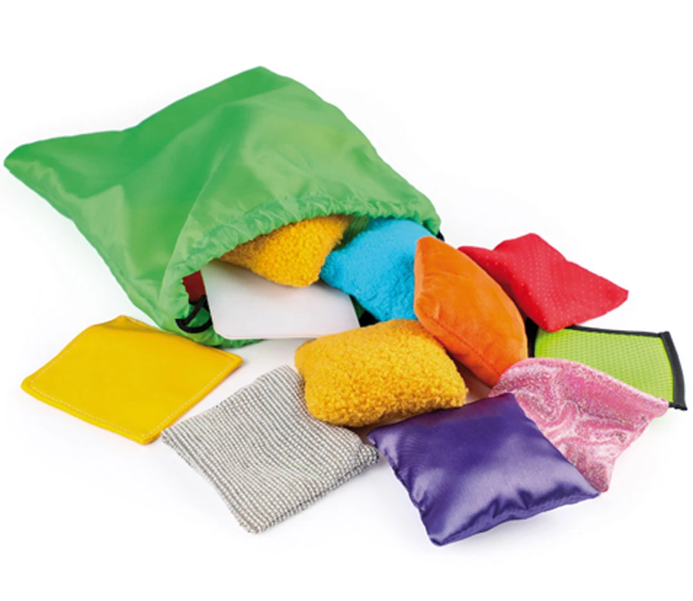 Jeu Tactile 20 Petits Sacs Sensoriels - Découverte Des Textures Et Matières