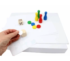 Kit 3 Géant : Créer Votre Jeu Avec Pions Et Dés Géants