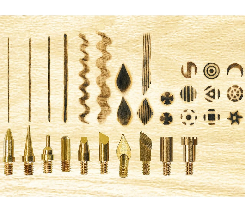 Kit Pyrograveur Avec 20 Pointes Pour Loisirs Créatifs – Image 3
