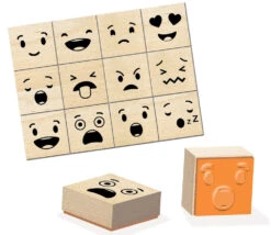 Kit Tampons Visages émotions