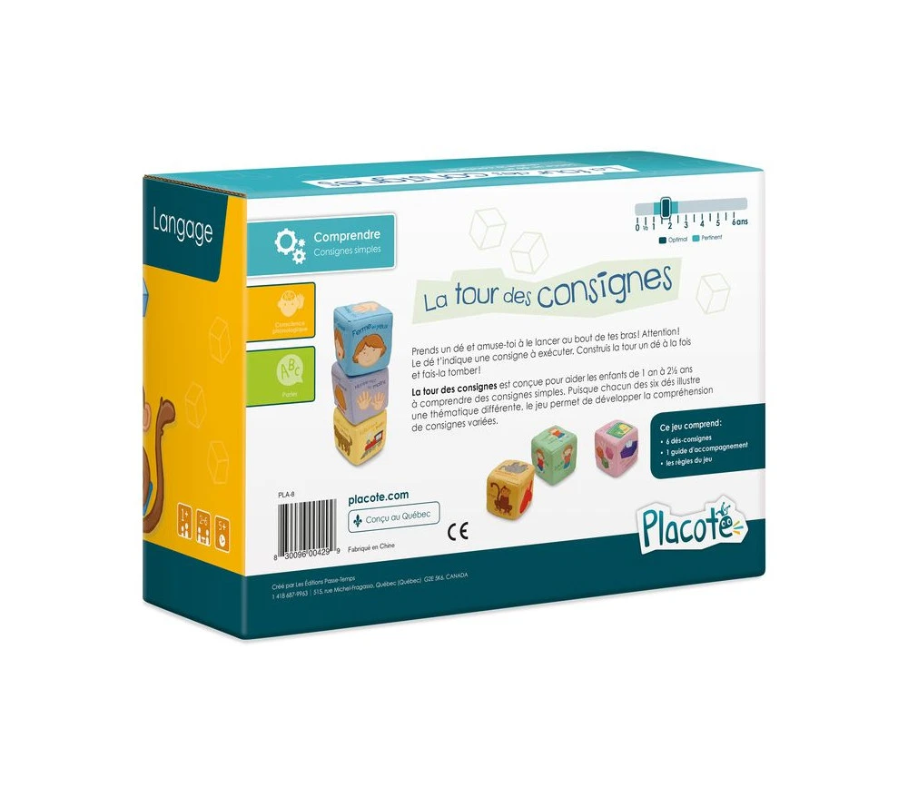 La Tour Des Consignes - Jeu Placote 1 à 3 Ans – Image 4