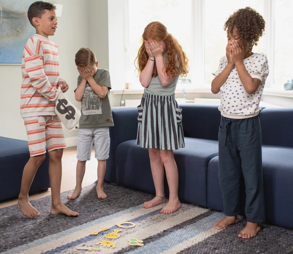 Le Voleur - 11 Pièces En Bois - Jeu De Groupe – Image 3