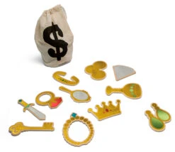 Le Voleur - 11 Pièces En Bois - Jeu De Groupe