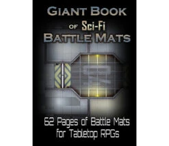 Livre A3 Battle Mats Plateaux De Jeu Giant Book Of Sci-Fi