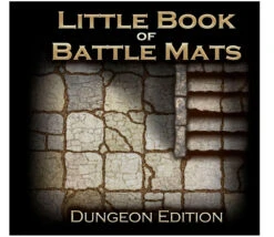 Livre Plateau De Jeux Little Dungeon 15 X 15 Cm - Book Of Battle Mats