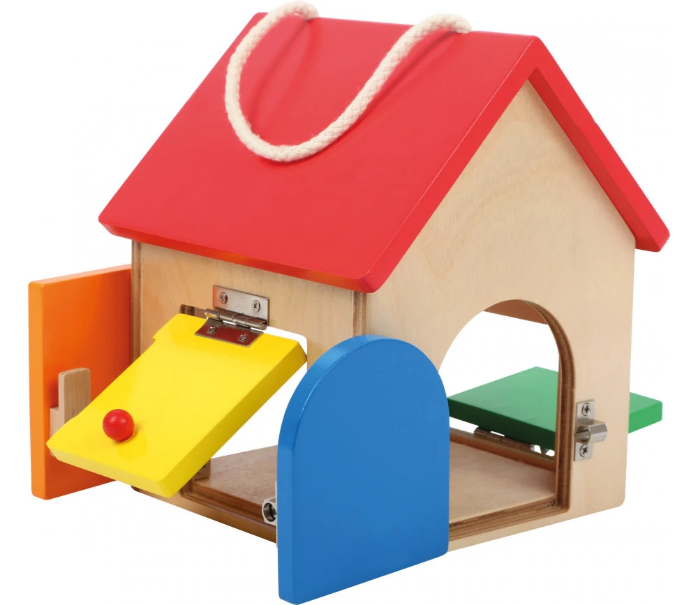 Maison à Serrures Compacte - Jeu De Motricité