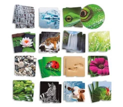 Maxi Mémo Tactile De La Nature - Texture En Relief