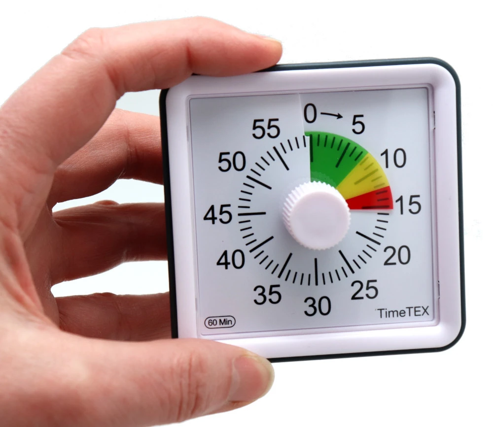 Minuteur Décompteur - Cadran Multicolore - 7.8 Cm – Image 2