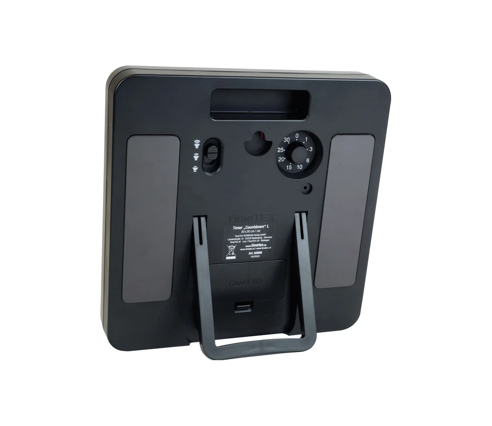 Minuteur Décompteur Cadran Rouge - 20 Cm – Image 2