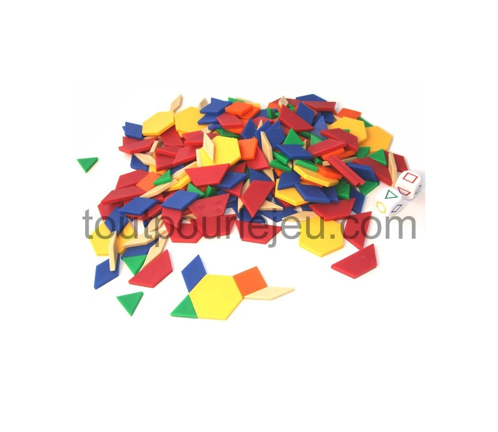 Mosaïque Logique Lot De 250 Pièces Formes Géométriques – Image 4