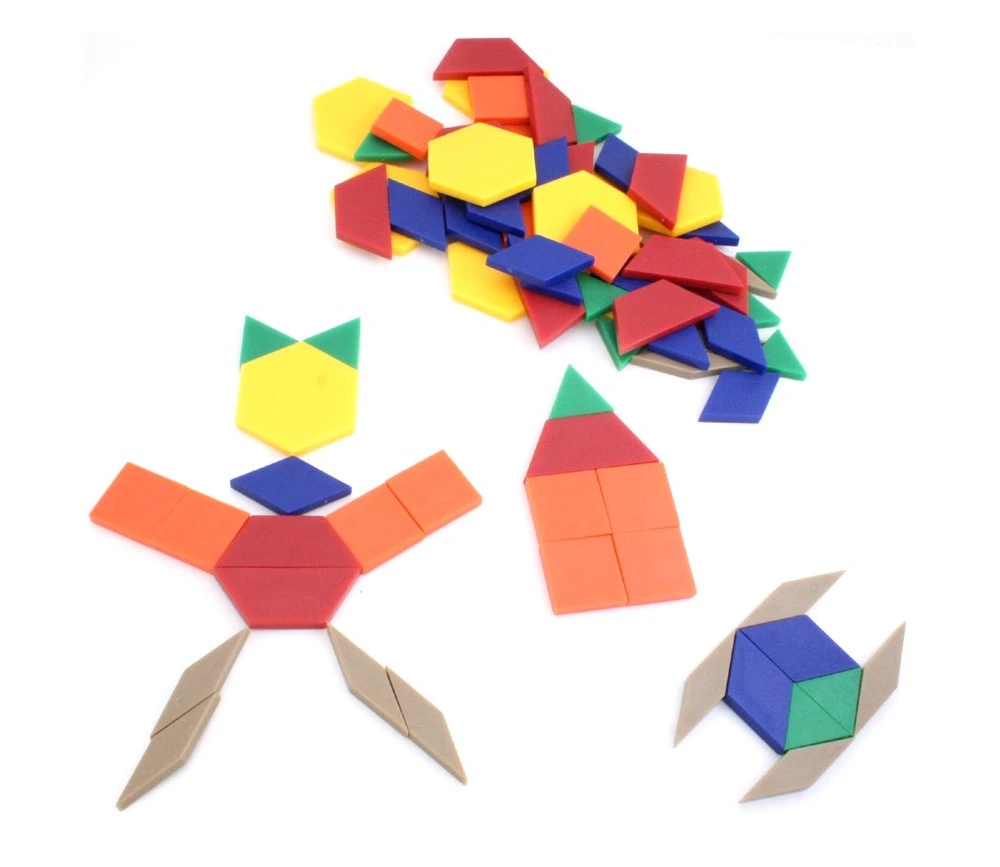 Mosaïque Logique Lot De 250 Pièces Formes Géométriques