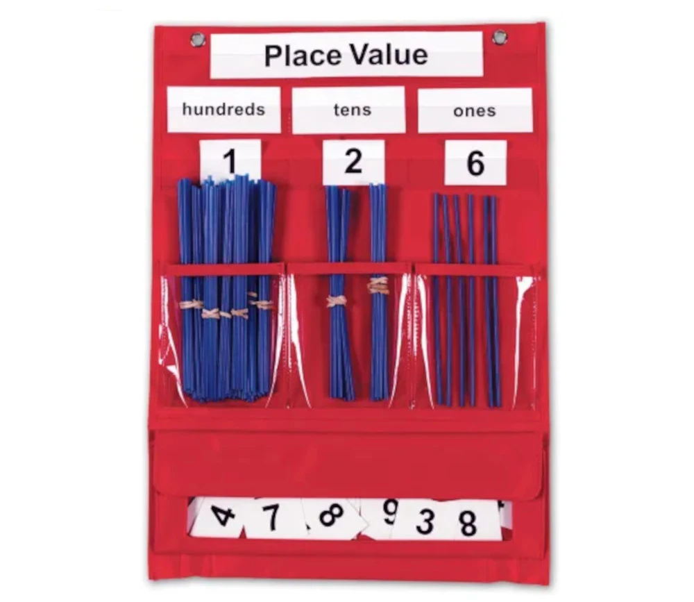 Panneau Affichage Avec Pochettes 44 X 34 Cm Et Accessoires Tableau De Valeur