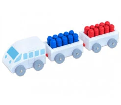 Petit Train En Bois De Calcul De 1 à 20