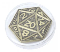 Pièce Métal Collection édition Limitée Donjons Et Dragons D20