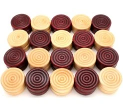 40 Pions De Dames Géants 4.5 Cm De Diamètre Pour Jeu