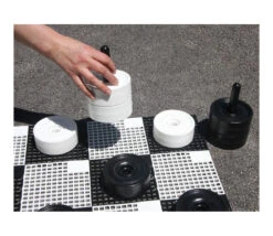 24 Pions De Dames Géants Jardin 11 Cm De Diamètre