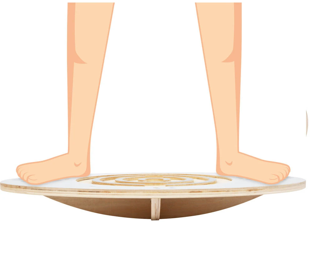 Planche D'équilibre Labyrinthe En Bois – Image 2